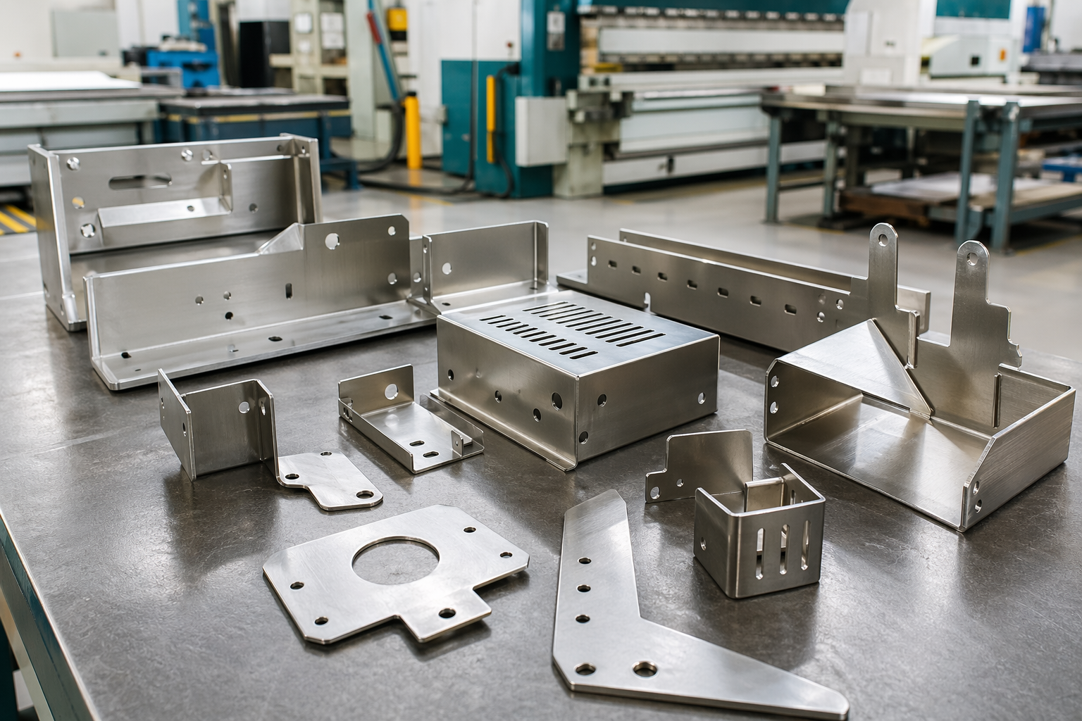 Precision bent parts