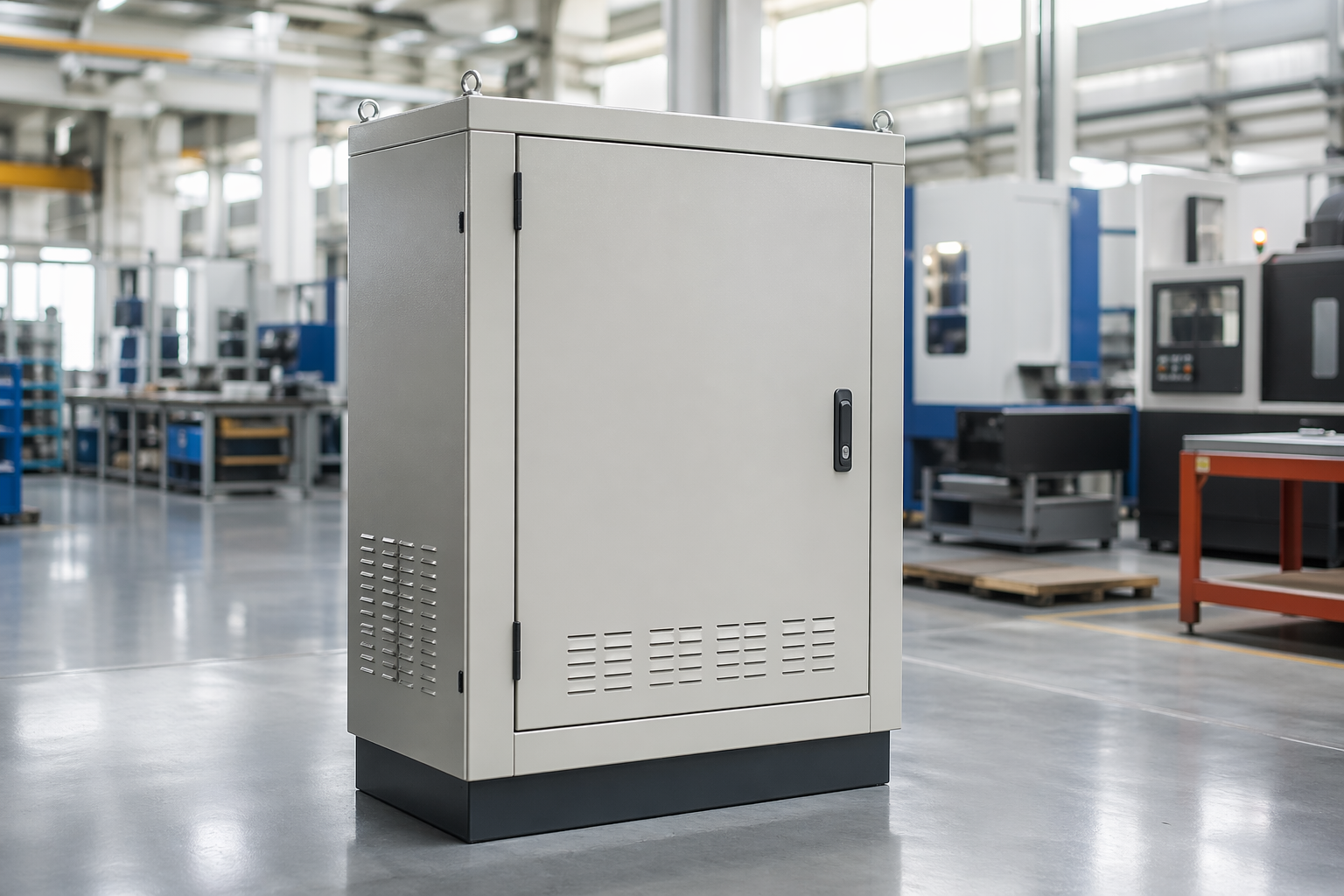 Industrial cabinet fabrication work