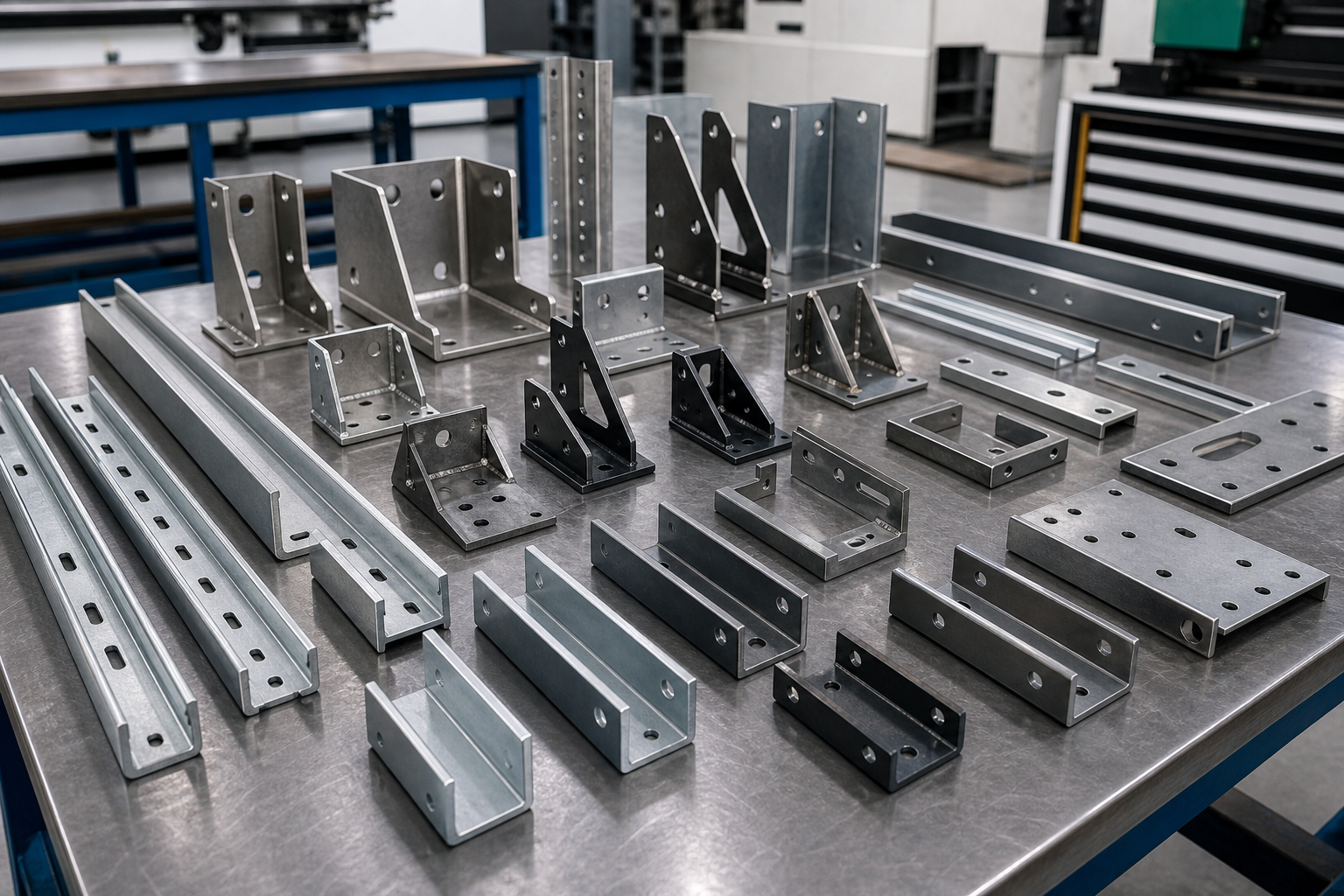 Custom channels and fabricated supports