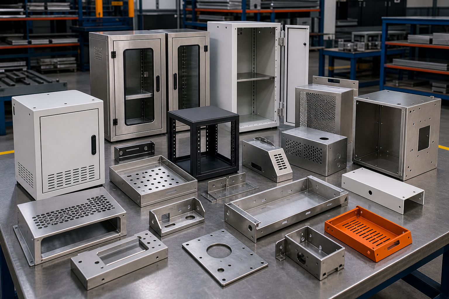 Sheet metal fabricated assembly