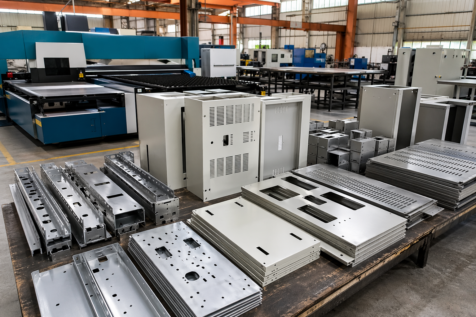 Indian CNC bending workshop